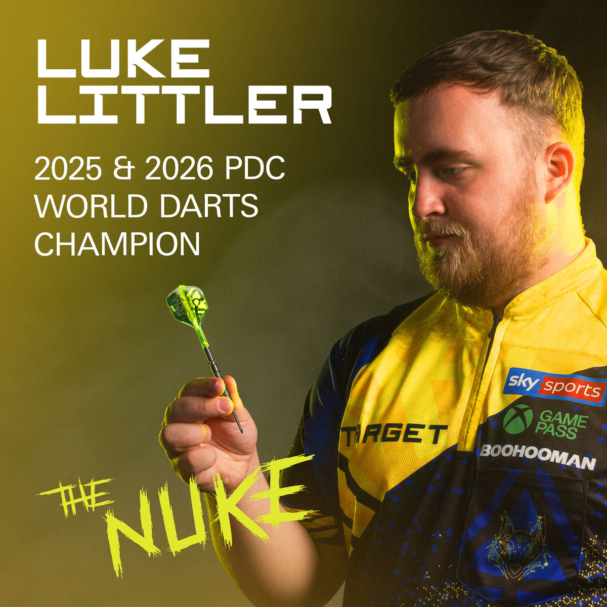 Target Luke Littler Fallout K-Flex Integrated Flights & Shafts No6