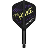 Luke 'The Nuke' Littler K,Flex One Piece Flights by Target main product image on a white background.