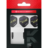 Luke 'The Nuke' Littler K,Flex One Piece Flights by Target image showing the retail packaging.