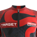 Target Nathan Aspinall 2025 Playing Shirt front view image showing the complete shirt design, colours, and sponsor logos
