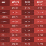 Target Nathan Aspinall 2025 Playing Shirt sizing guide image showing available measurements and fit information