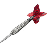 Nathan Aspinall G1 Steel Tip Darts close up image highlighting the barrel grip texture and precision machining detail