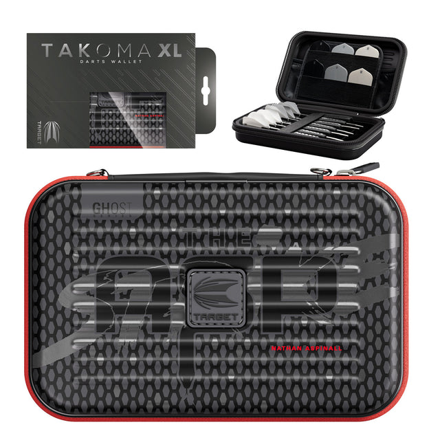 Target Nathan Aspinall Takoma Ghost XL Dart Case main product image showing the case and included contents