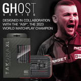 Target Nathan Aspinall Takoma Ghost XL Dart Case outer box image showing the retail packaging and branding