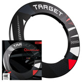 Target Patterned Notched Dartboard Surround