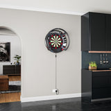 Target Patterned Notched Dartboard Surround