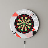 Target Patterned Notched Dartboard Surround