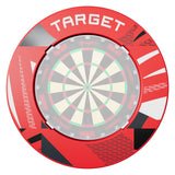 Target Patterned Notched Dartboard Surround