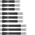 Phil Taylor Power Titanium G10 Black Dart Stems Shafts main product image showing the shafts, packaging, and included contents