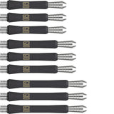 Phil Taylor Power Titanium G10 Black Dart Stems Shafts main product image showing the shafts, packaging, and included contents