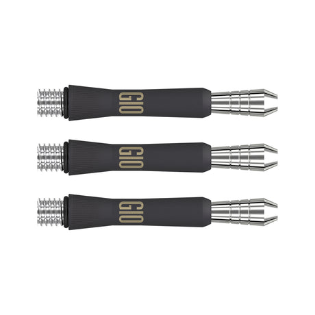Phil Taylor Power Titanium G10 Black Dart Stems Shafts Short length variant image