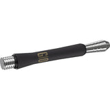 Phil Taylor Power Titanium G10 Black Dart Stems Shafts angled image displaying the overall shaft profile and design