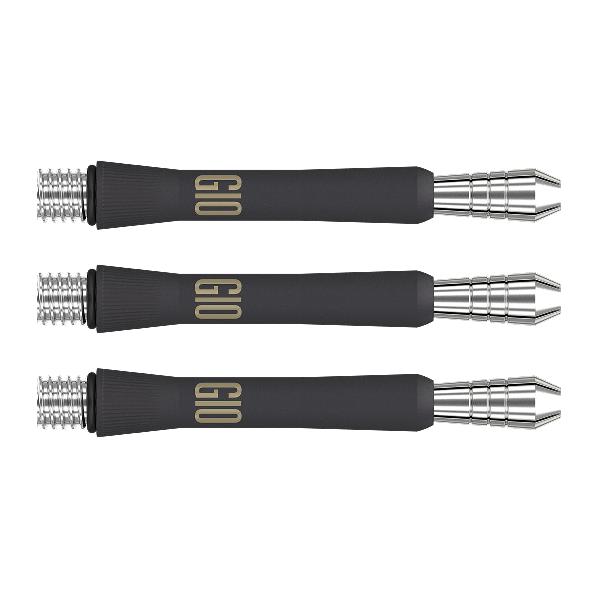 Phil Taylor Power Titanium G10 Black Dart Stems Shafts Intermediate length variant image