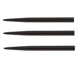 Target Plain Black Replacement Dart Points 32mm main product image showing the dart points