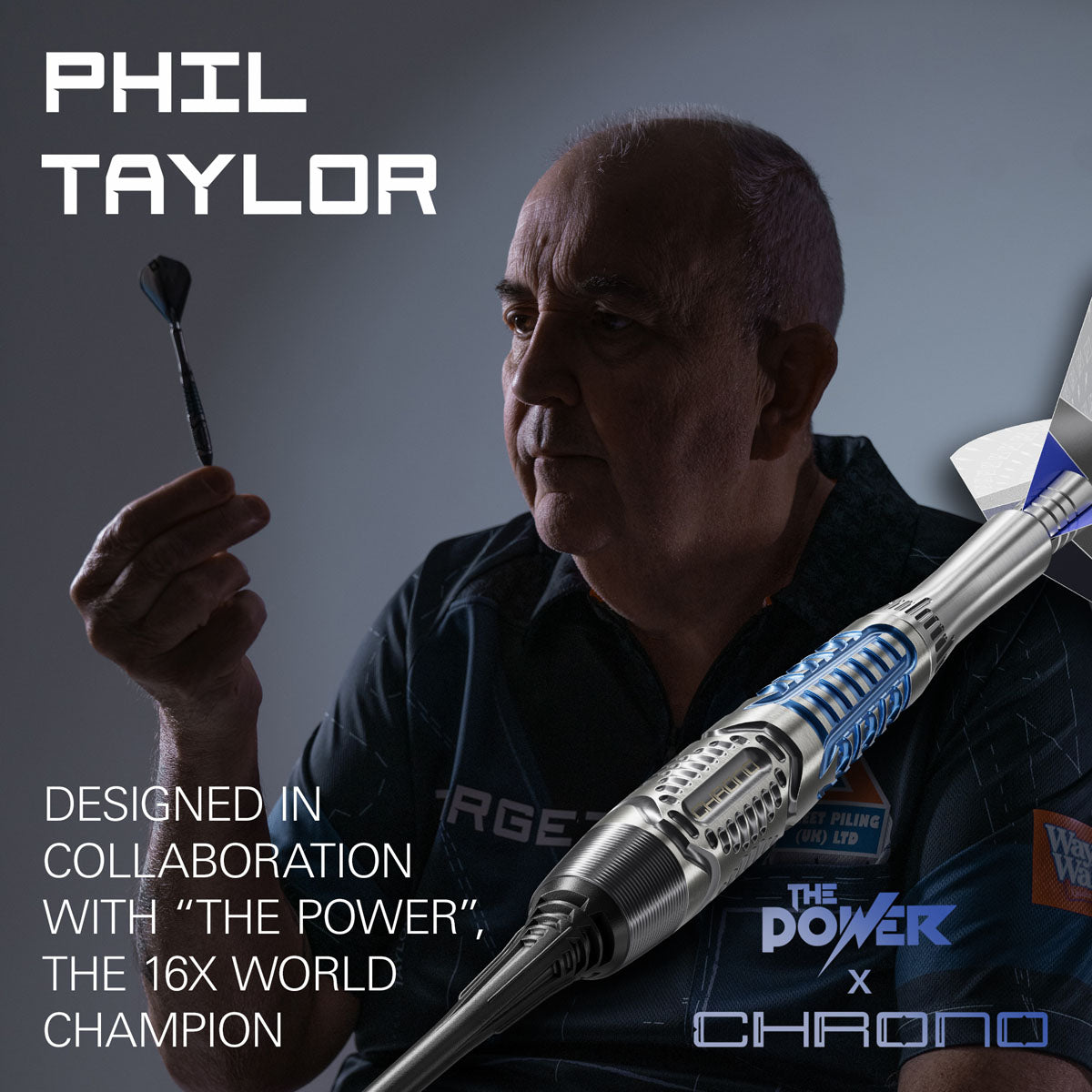 Target Phil Taylor Power Chrono 95% Tungsten Soft Tip Darts