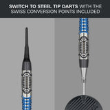 Target Phil Taylor Power Chrono 95% Tungsten Soft Tip Darts