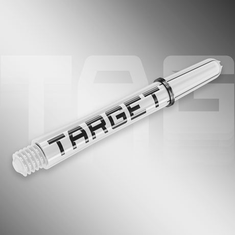Pro Grip TAG GW Black White angled image displaying the overall shaft profile and design
