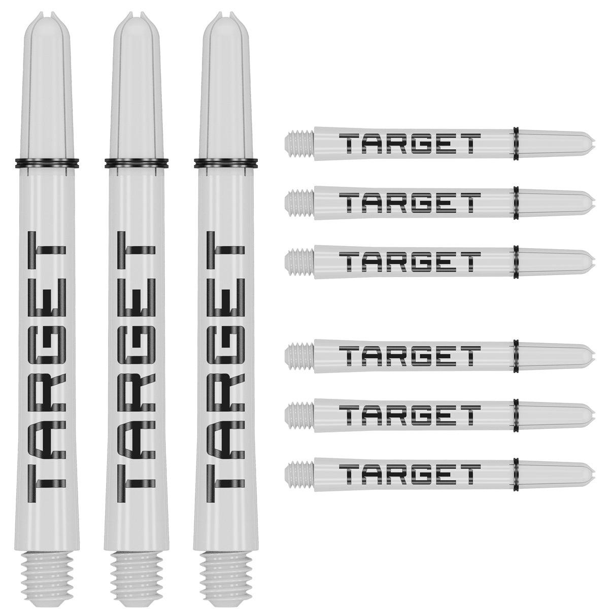 Pro Grip TAG GW Black White main product image showing the shafts, packaging, and included contents