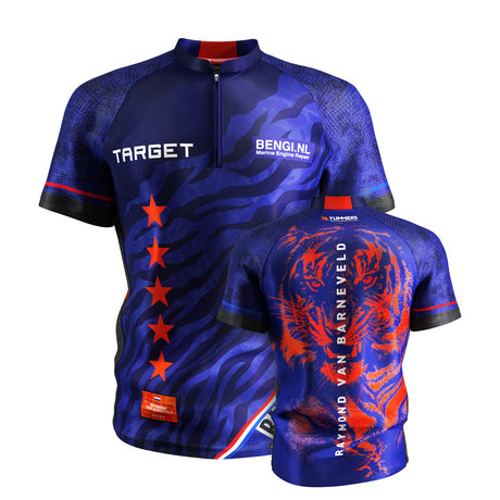 Target Raymond Van Barneveld 2025 Playing Shirt main product image showing the official shirt design and branding