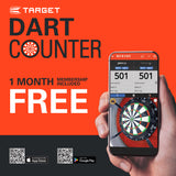 Raymond Van Barneveld Chrono Soft Tip Darts DartCounter integration image promoting connected scoring and digital play