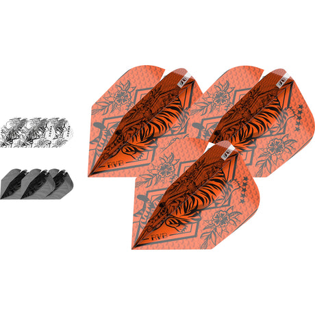 3 x Sets Raymond Van Barneveld Ink Bundle No6 Flights by Target main image on a white background.