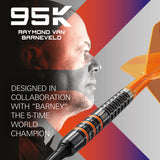 Target Raymond van Barneveld RVB 95K 95% Tungsten Soft Tip Darts
