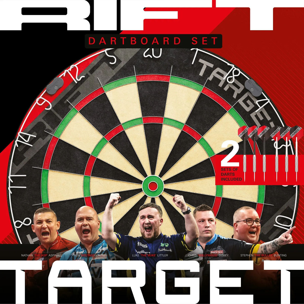 Target Rift Dartboard Set