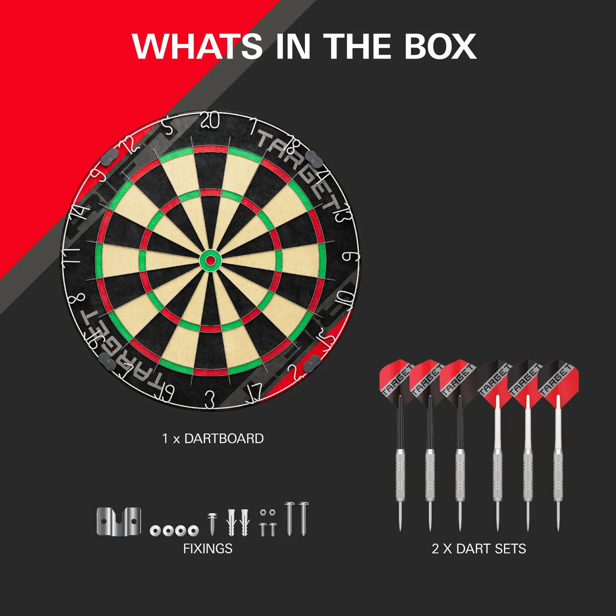 Target Rift Dartboard Set