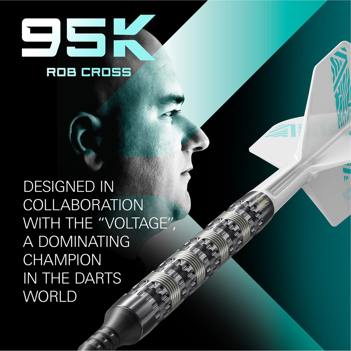 Rob Cross 95K player branding image featuring signature styling and premium Target performance design
