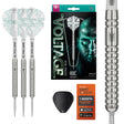 Rob Cross G1 SP Steel Tip Darts main product image showing the darts, packaging, flights, shafts, and included accessories