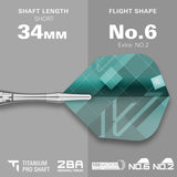 Rove 03 darts flight and shaft specifications image displaying the included setup configuration