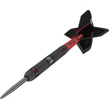 Scope 01 Steel Tip Darts close up image highlighting the barrel grip profile and precision machining detail
