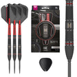 Scope 02 SP Steel Tip Darts main product image showing the darts, packaging, flights, shafts, and included accessories