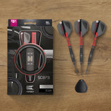 Scope 03 darts lifestyle image featuring a premium darts setup and modern playing environment