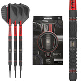 Scope 10 Soft Tip Darts main product image showing the darts, packaging, flights, shafts, and included accessories