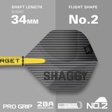 Scott Williams Black darts flight and shaft specifications image displaying the included setup configuration