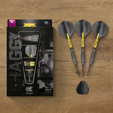 Scott Williams Black darts lifestyle image featuring a premium darts setup and modern playing environment