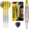 Scott Williams G1 Steel Tip Darts main product image showing the darts, presentation box, flights, shafts, and supplied accessories