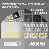 Scott Williams G2 Pro Ultra No2 Dart Flights (3 Sets) by Target image highlighting the Pro.Ultra flight range and key performance features.
