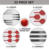 Target Shift 90% Tungsten Soft Tip Darts