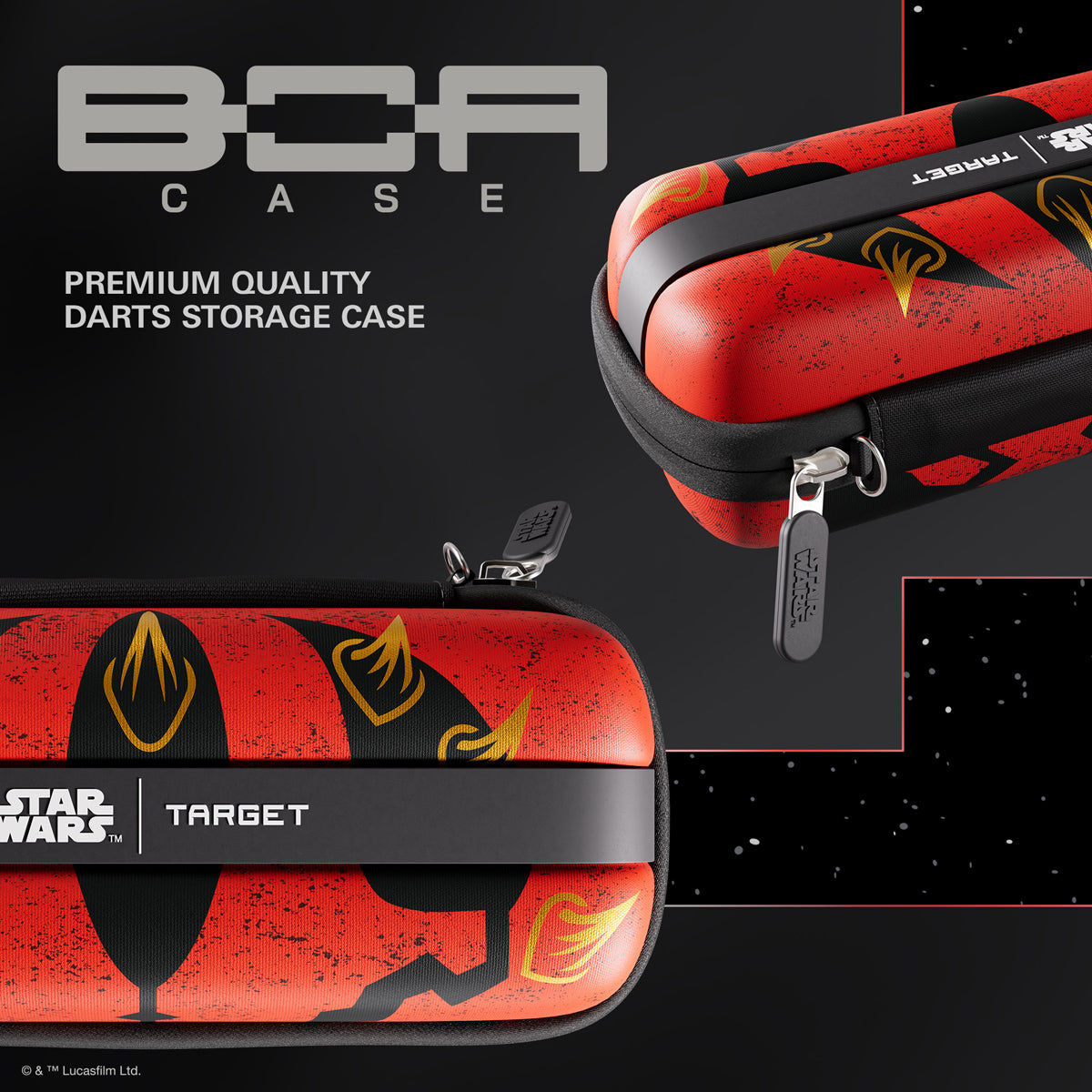 TARGET STAR WARS Darth Maul BOA Wallet alternative angle image showing additional product details and design