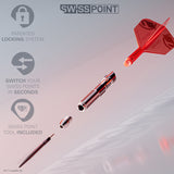 STAR WARS™ Darth Vader Sith Lord Lightsaber First Edition darts point system demonstration image showing interchangeable point technology
