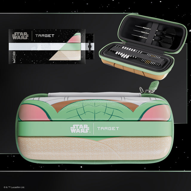 TARGET STAR WARS Grogu BOA Wallet main product image showing the wallet and included contents
