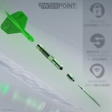 STAR WARS™ Luke Skywalker Lightsaber darts point system demonstration image showing interchangeable point technology