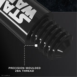 STAR WARS Target Pro Grip Dart Stems Shafts Black thread detail image showing the connection and fitment system