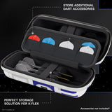 TARGET STAR WARS R2 D2 BOA Wallet image highlighting the internal storage compartments, straps, and accessory holders