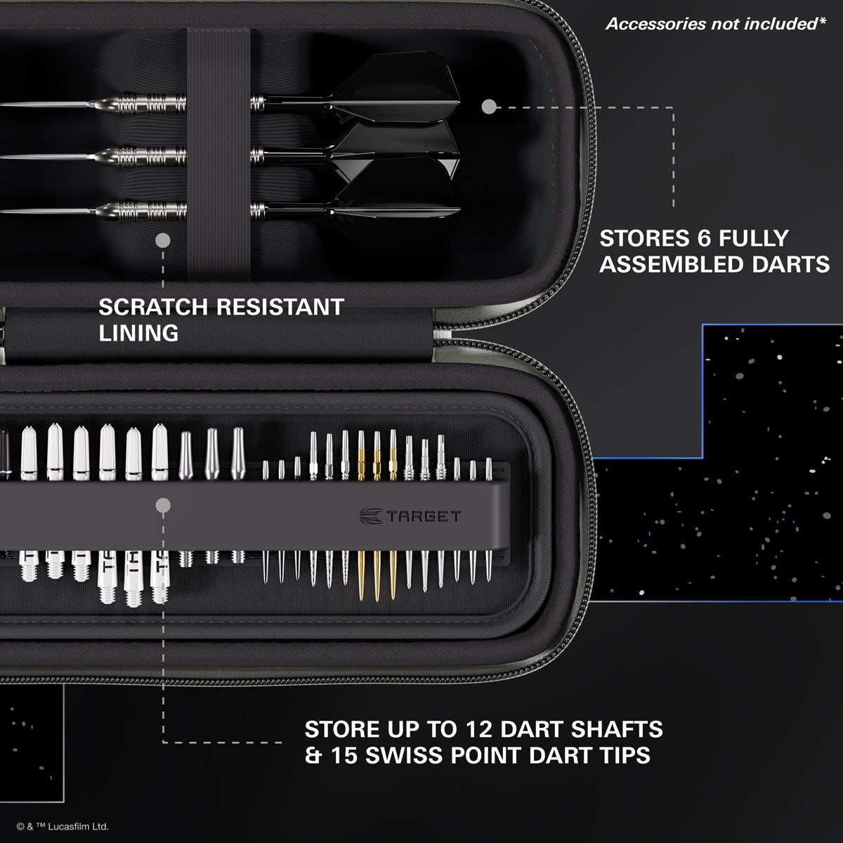 TARGET STAR WARS R2 D2 BOA Wallet image showing the inside of the wallet with storage compartments and layout