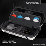 TARGET STAR WARS Stormtrooper BOA Wallet image highlighting the internal storage compartments, straps, and accessory holders