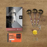 Stephen Bunting 95K darts lifestyle image featuring a premium electronic darts setup and modern playing environment