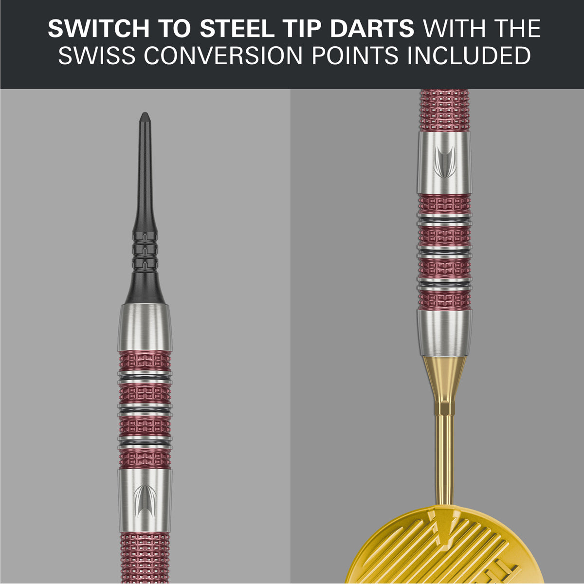 Stephen Bunting 95K point system demonstration image showing the dart point configuration